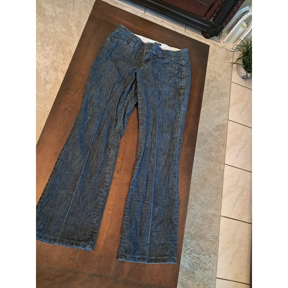 Gap Curvy Jeans Size 4 Long Blue Stretch Cotton Blend Denim Womens